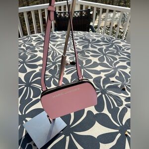 Marc Jacobs Pink Pebbled Leather Crossbody Bag NWT